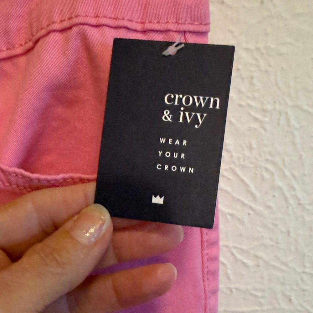 🌸🌸🌸BOGOHO 🌸🌸🌸Crown&Ivy Pink Skinny Jeans-12 - Picture 5 of 12